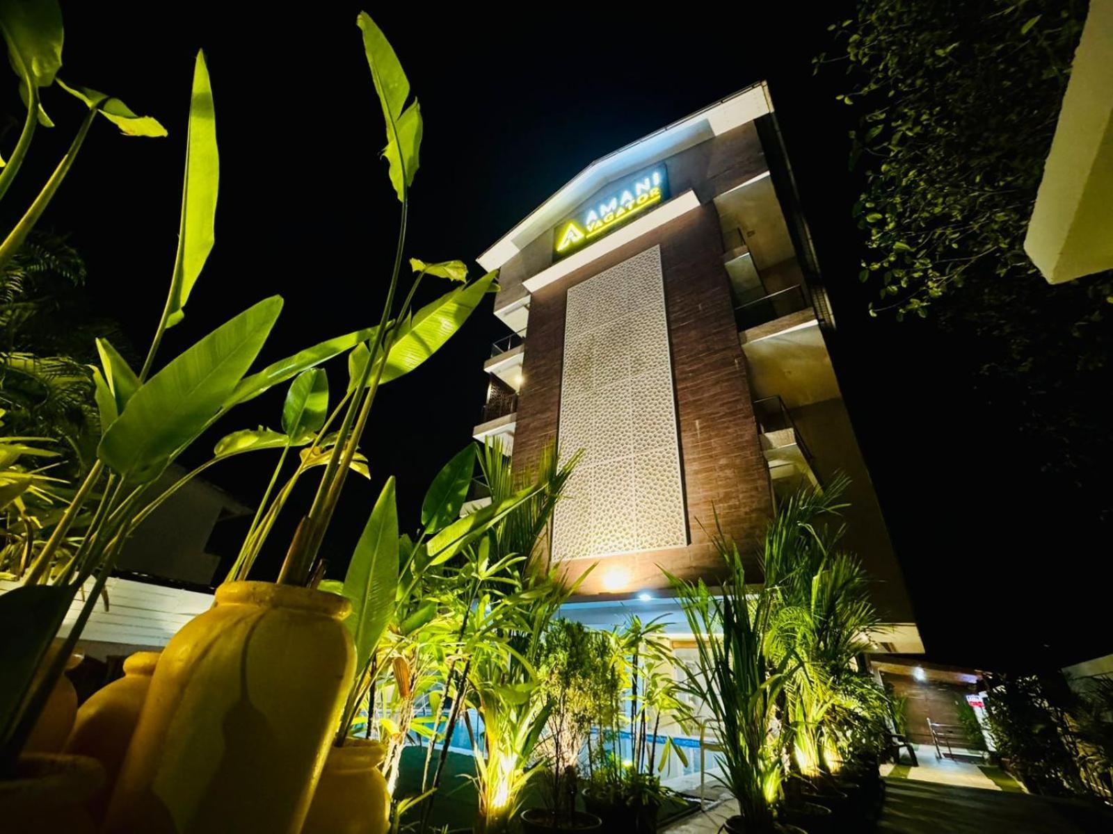 Bluo Amani Vagator - Boutique Hotel Goa Anjuna Bagian luar foto
