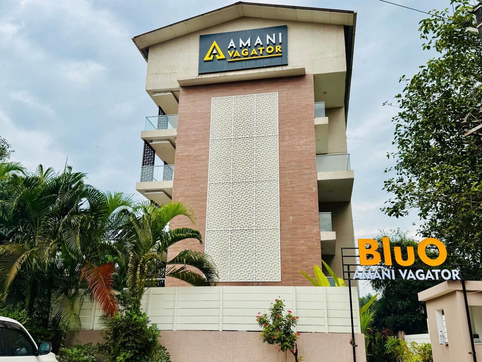 Bluo Amani Vagator - Boutique Hotel Goa Anjuna Bagian luar foto